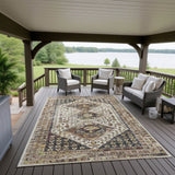 Dalyn Jericho JC9 Putty Rug outdoor lifestyle image