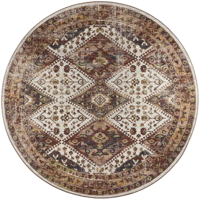 Dalyn Jericho JC9 Putty Rug round rug