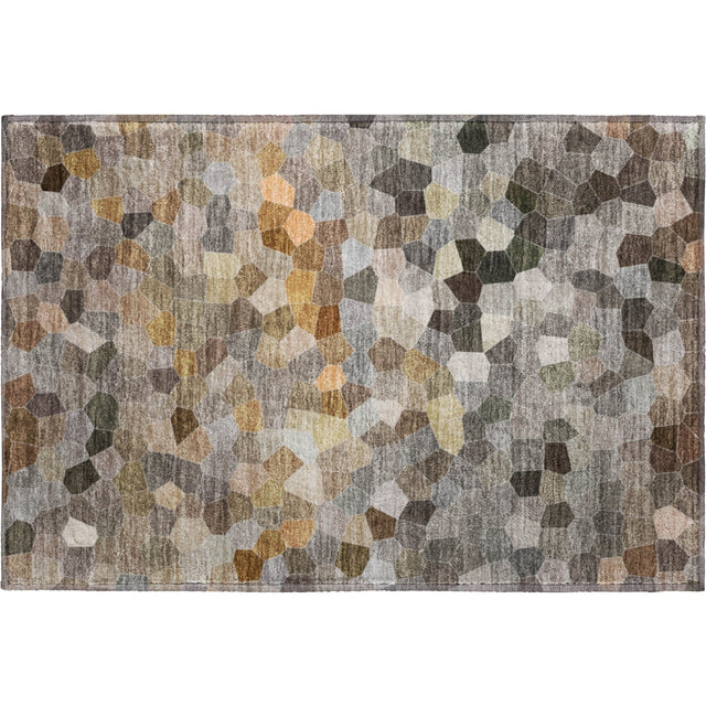 Dalyn Kaleidoscope KL1 Transitional Machine Made Pewter Rug