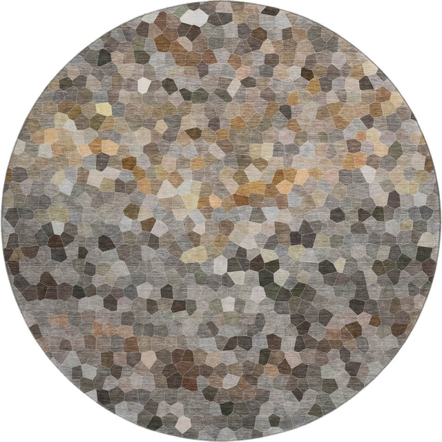 Dalyn Kaleidoscope KL1 Transitional Machine Made Pewter Rug