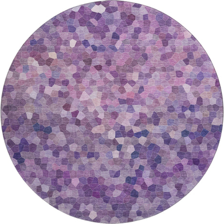 Dalyn Kaleidoscope KL1 Transitional Machine Made Plum Rug