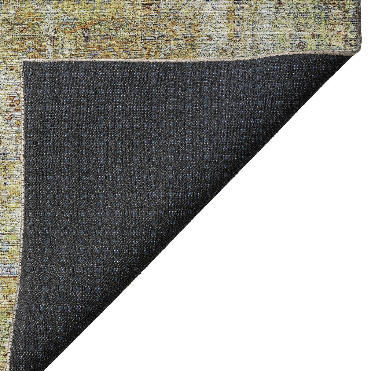 Dalyn Karaj KJ1 Aloe Rug backing detail
