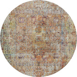 Dalyn Karaj KJ1 Coral Rug round rug