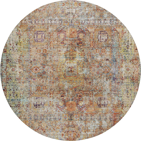 Dalyn Karaj KJ1 Coral Rug round rug