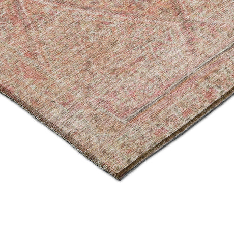 Dalyn Karaj KJ10 Pink Rug corner detail