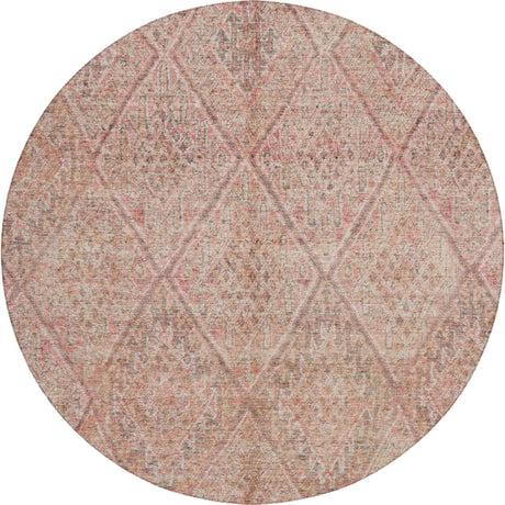 Dalyn Karaj KJ10 Pink Rug round rug