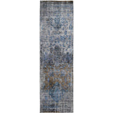 Dalyn Karaj KJ2 Blue Rug runner rug