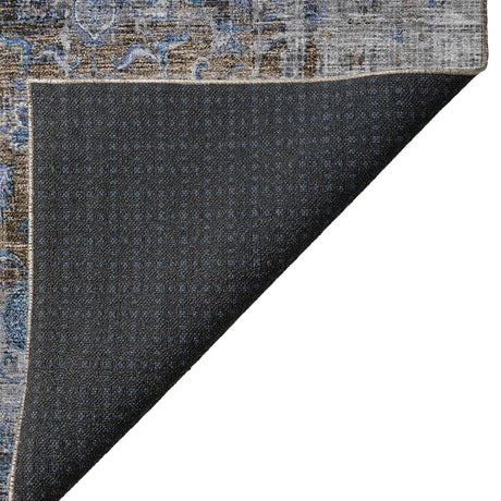 Dalyn Karaj KJ2 Blue Rug backing detail
