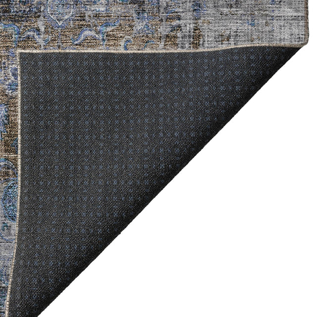 Dalyn Karaj KJ2 Blue Rug backing detail