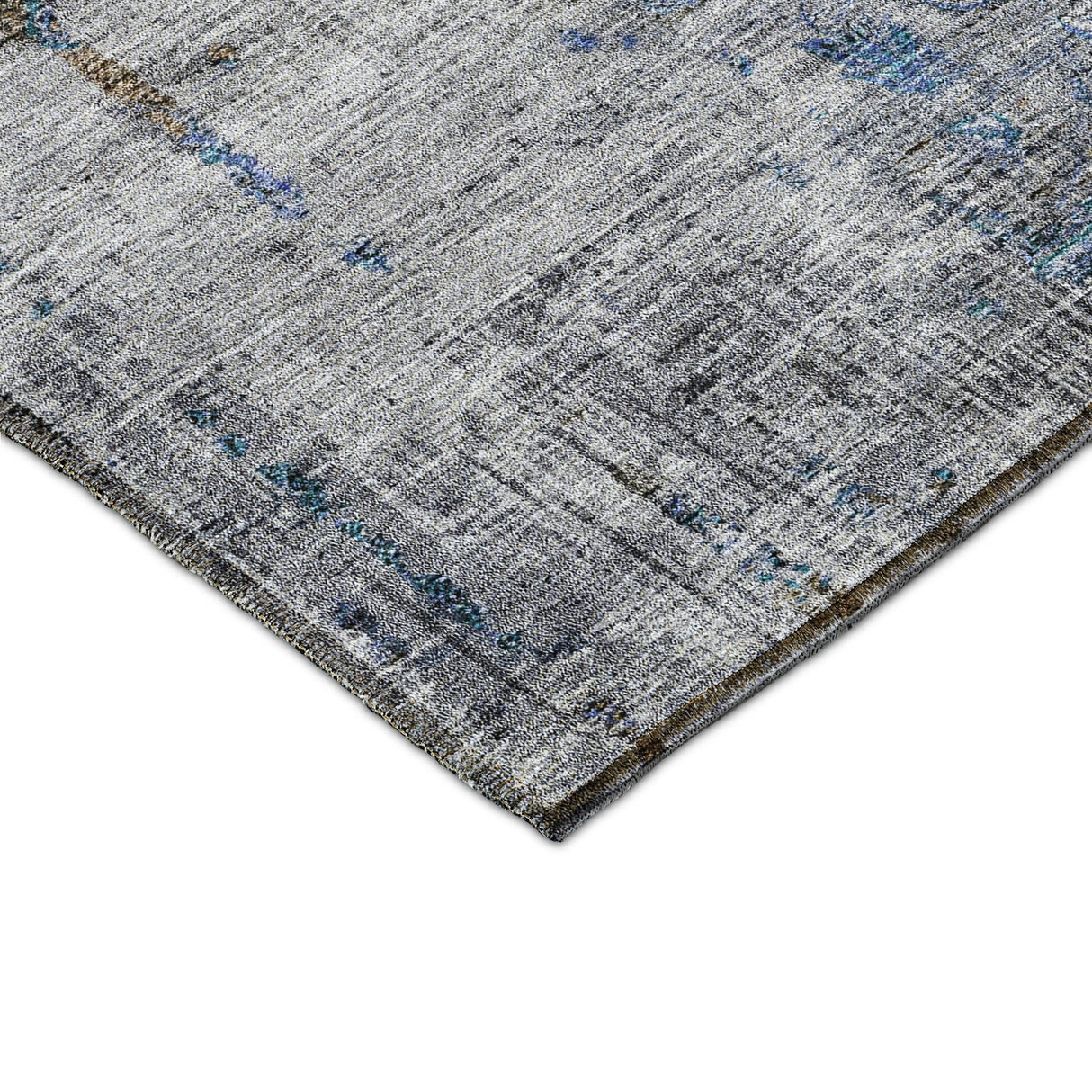 Dalyn Karaj KJ2 Blue Rug corner detail