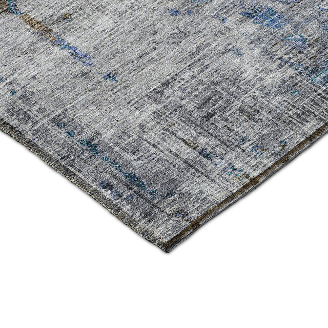 Dalyn Karaj KJ2 Blue Rug corner detail