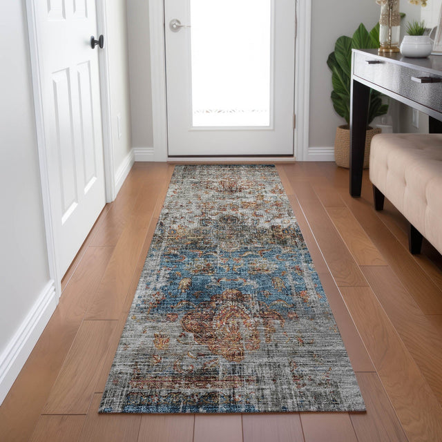 Dalyn Karaj KJ2 Copper Rug shown in a room