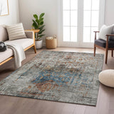 Dalyn Karaj KJ2 Copper Rug shown in a room