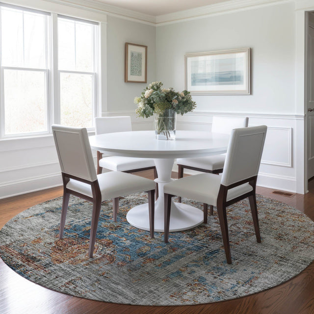 Dalyn Karaj KJ2 Copper Rug shown in a room