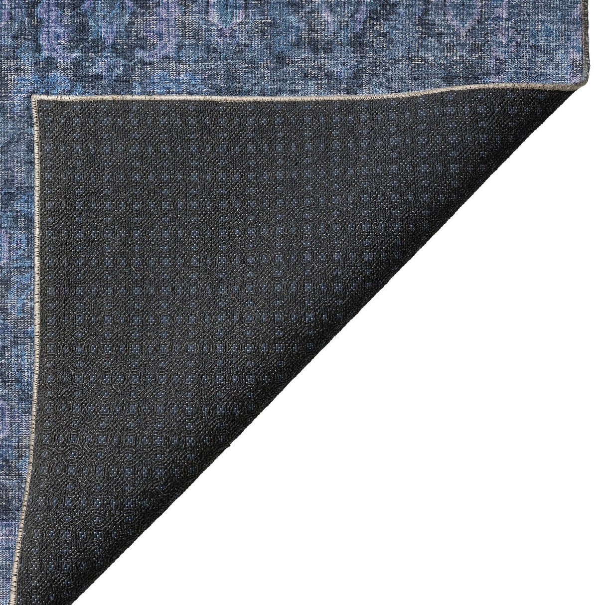 Dalyn Karaj KJ3 Blue Rug backing detail