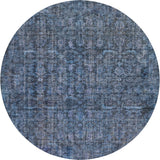 Dalyn Karaj KJ3 Blue Rug round rug