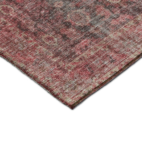 Dalyn Karaj KJ3 Pink Rug corner detail