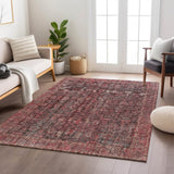 Dalyn Karaj KJ3 Pink Rug shown in a room