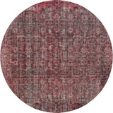 Dalyn Karaj KJ3 Pink Rug round rug