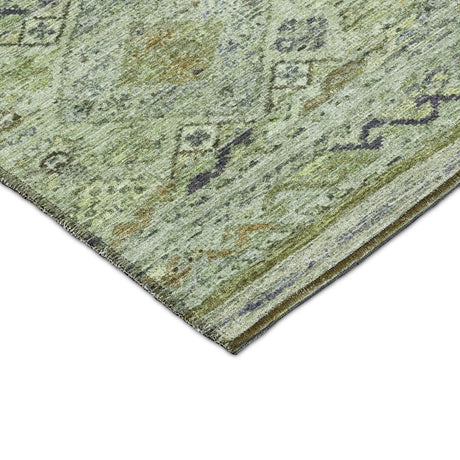 Dalyn Karaj KJ4 Aloe Rug corner detail