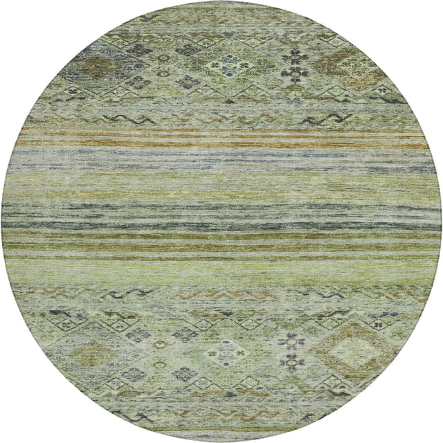 Dalyn Karaj KJ4 Aloe Rug round rug