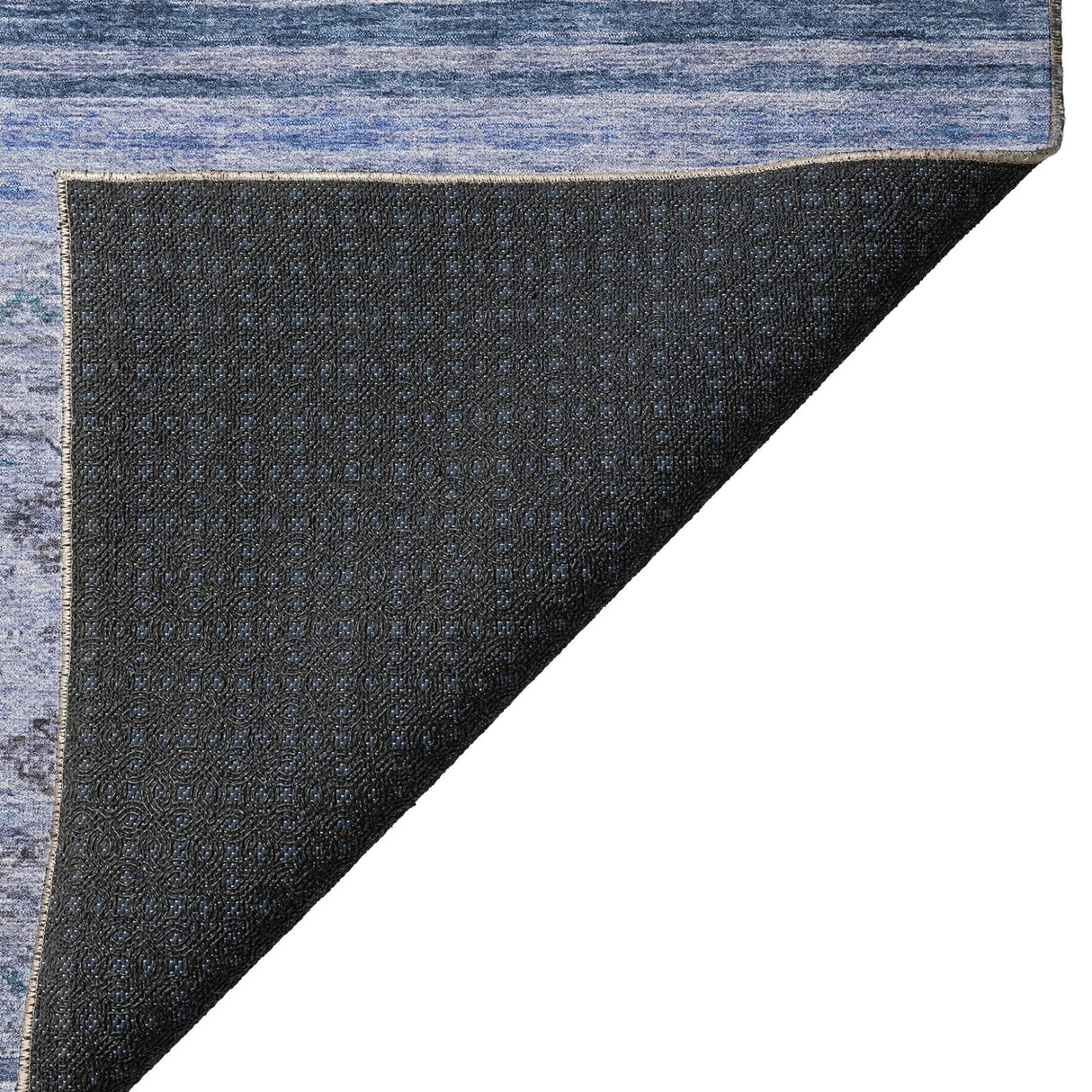 Dalyn Karaj KJ4 Blue Rug backing detail