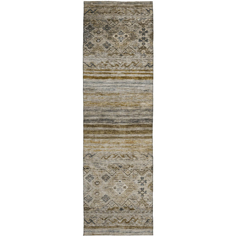 Dalyn Karaj KJ4 Brown Rug runner rug