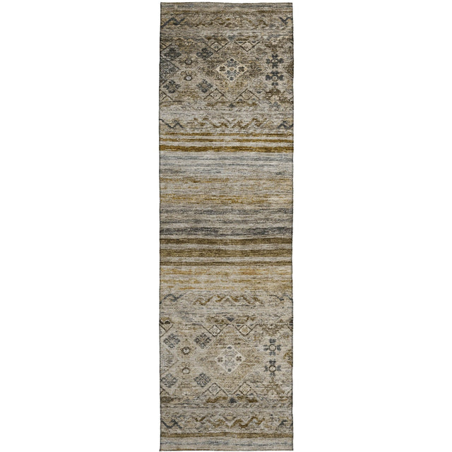 Dalyn Karaj KJ4 Brown Rug runner rug
