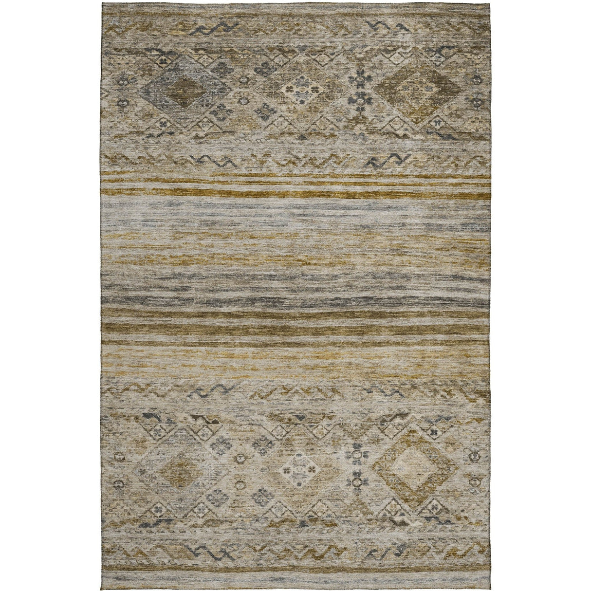 Dalyn Karaj KJ4 Brown Rug main image