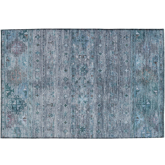 Dalyn Karaj KJ5 Blue Rug rectangular rug