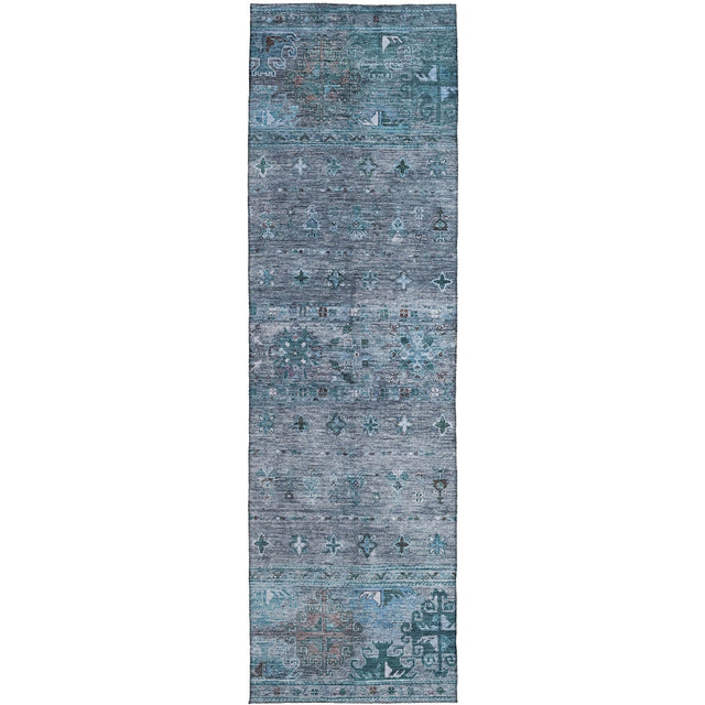 Dalyn Karaj KJ5 Blue Rug runner rug