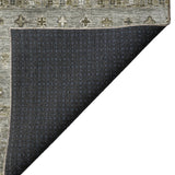 Dalyn Karaj KJ5 Pewter Rug backing detail