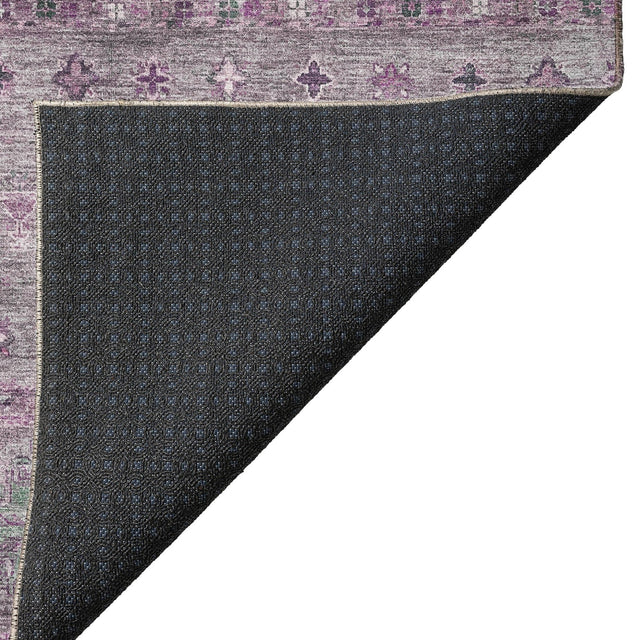 Dalyn Karaj KJ5 Purple Rug backing detail
