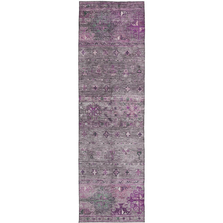 Dalyn Karaj KJ5 Purple Rug runner rug