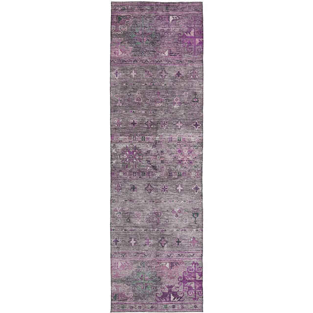 Dalyn Karaj KJ5 Purple Rug runner rug