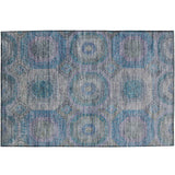 Dalyn Karaj KJ6 Blue Rug rectangular rug