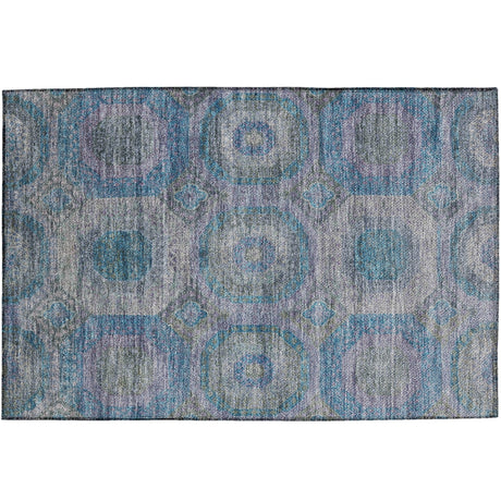 Dalyn Karaj KJ6 Blue Rug rectangular rug