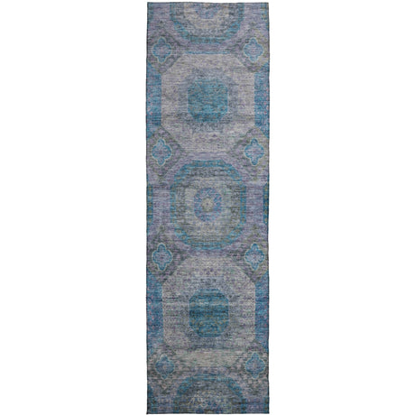 Dalyn Karaj KJ6 Blue Rug runner rug