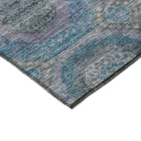 Dalyn Karaj KJ6 Blue Rug corner detail