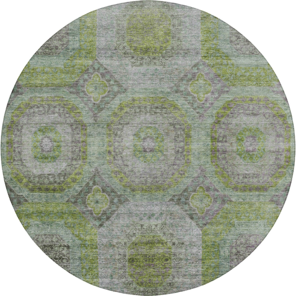Dalyn Karaj KJ6 Olive Rug round rug