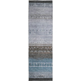 Dalyn Karaj KJ7 Blue Rug runner rug