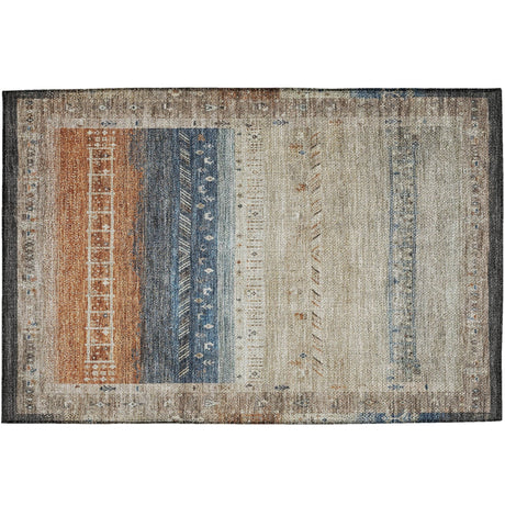 Dalyn Karaj KJ7 Brown Rug rectangular rug