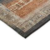 Dalyn Karaj KJ7 Brown Rug corner detail