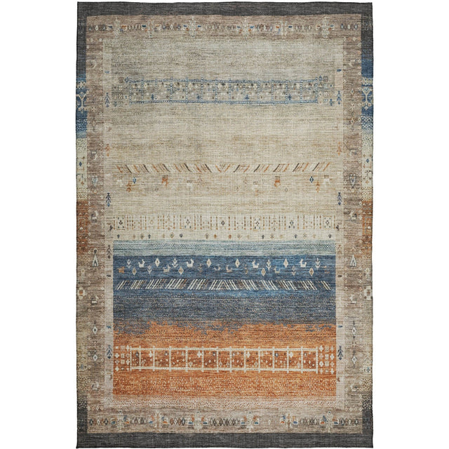 Dalyn Karaj KJ7 Brown Rug main image