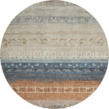Dalyn Karaj KJ7 Brown Rug round rug