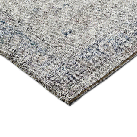 Dalyn Karaj KJ8 Blue Rug corner detail