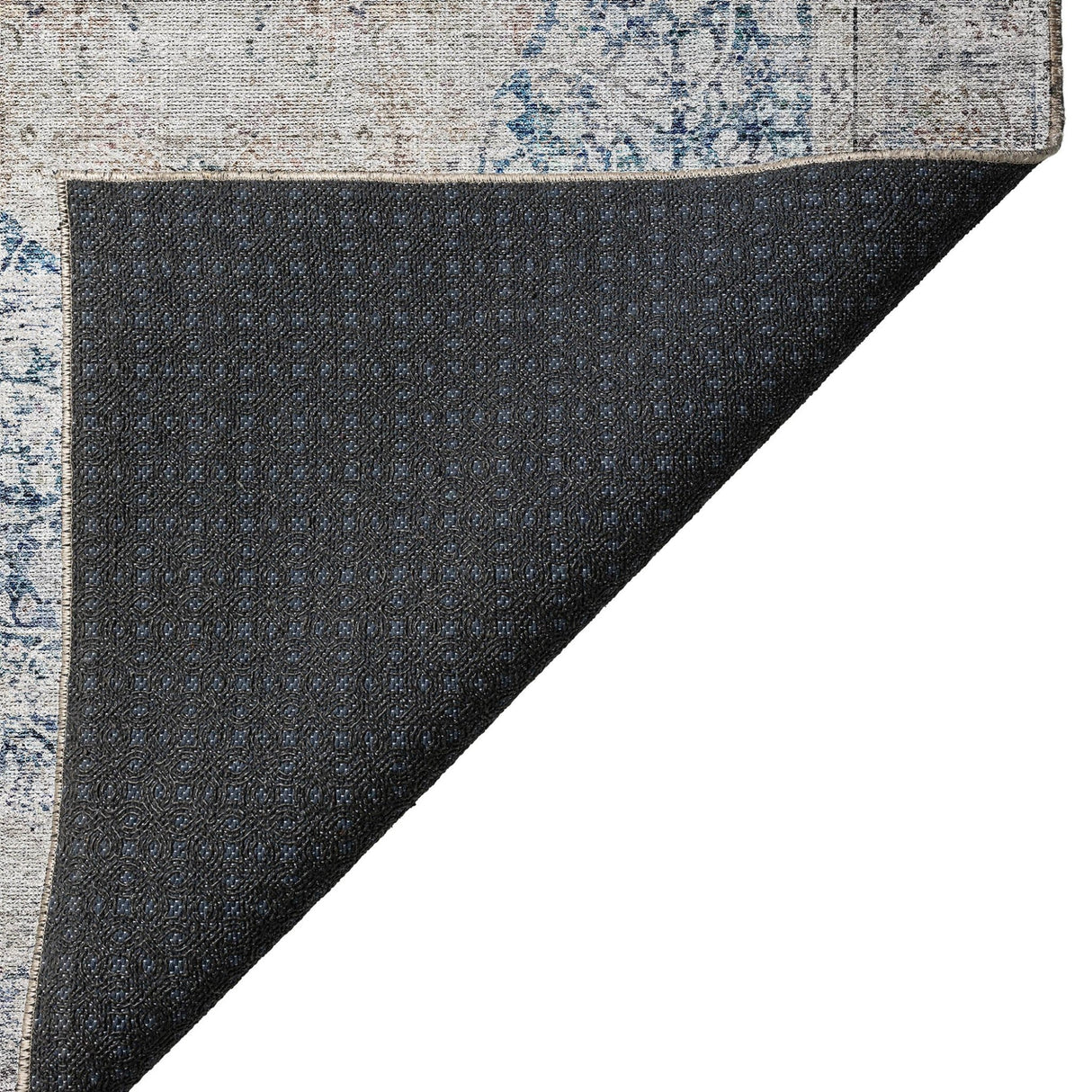 Dalyn Karaj KJ8 Blue Rug backing detail