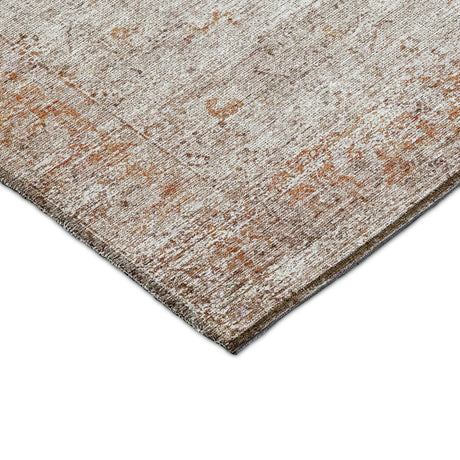 Dalyn Karaj KJ8 Copper Rug corner detail