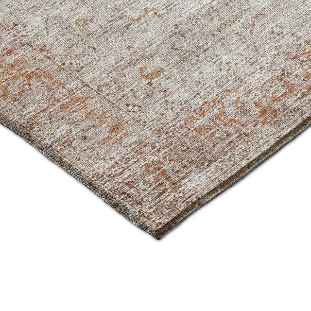 Dalyn Karaj KJ8 Copper Rug corner detail