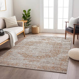 Dalyn Karaj KJ8 Copper Rug shown in a room